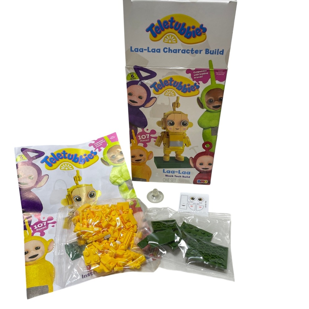 Teletubbies Laa-Laa Block Tech Build One Set by RMS NEW - Picture 4 of 4